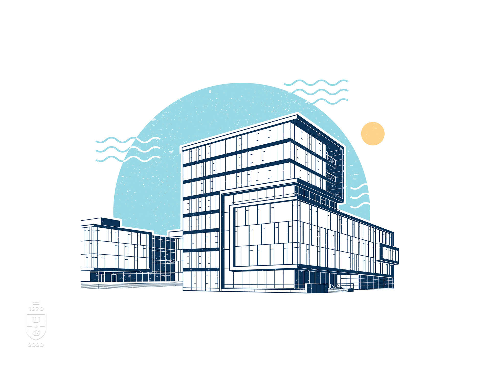 Academic Office Building illustration