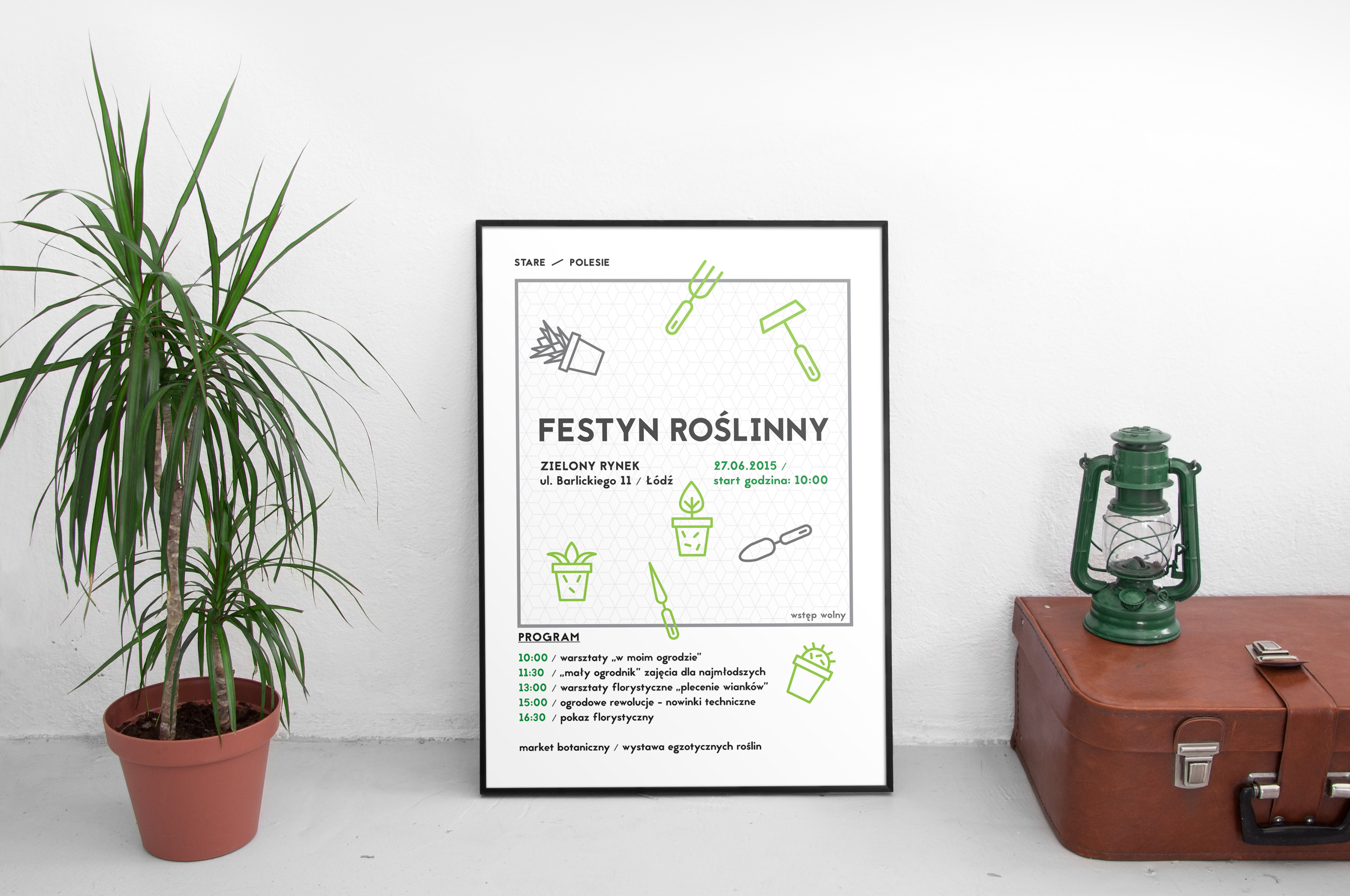 Full spread — pattern system applied
