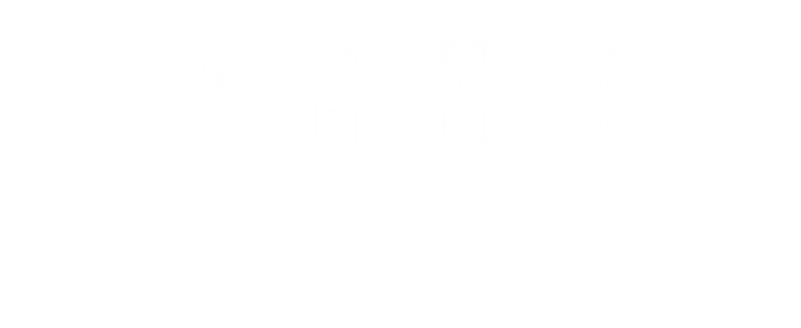 Early logo iterations refined through feedback from the academic community