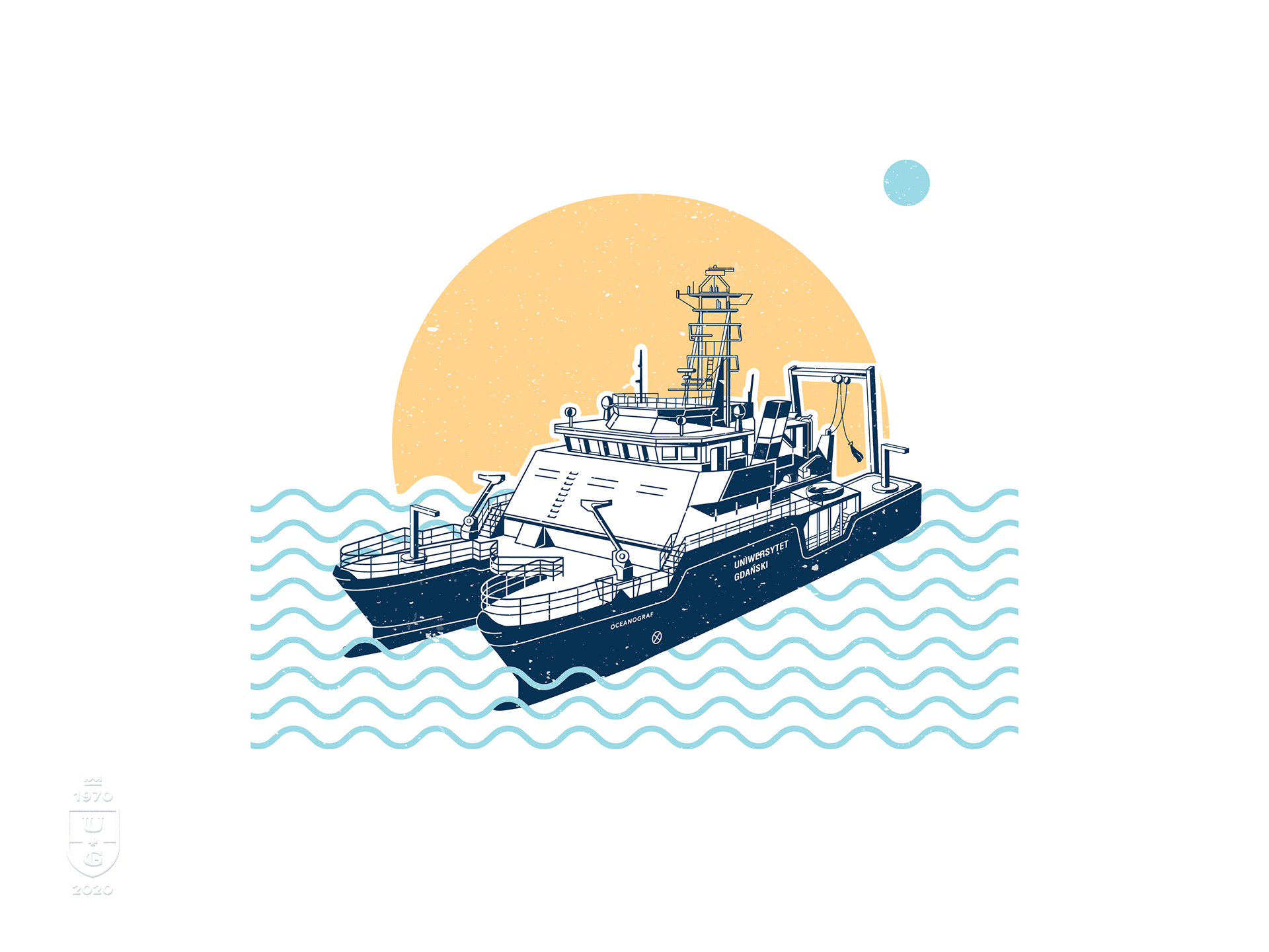 Oceanograf - University's scientific ship