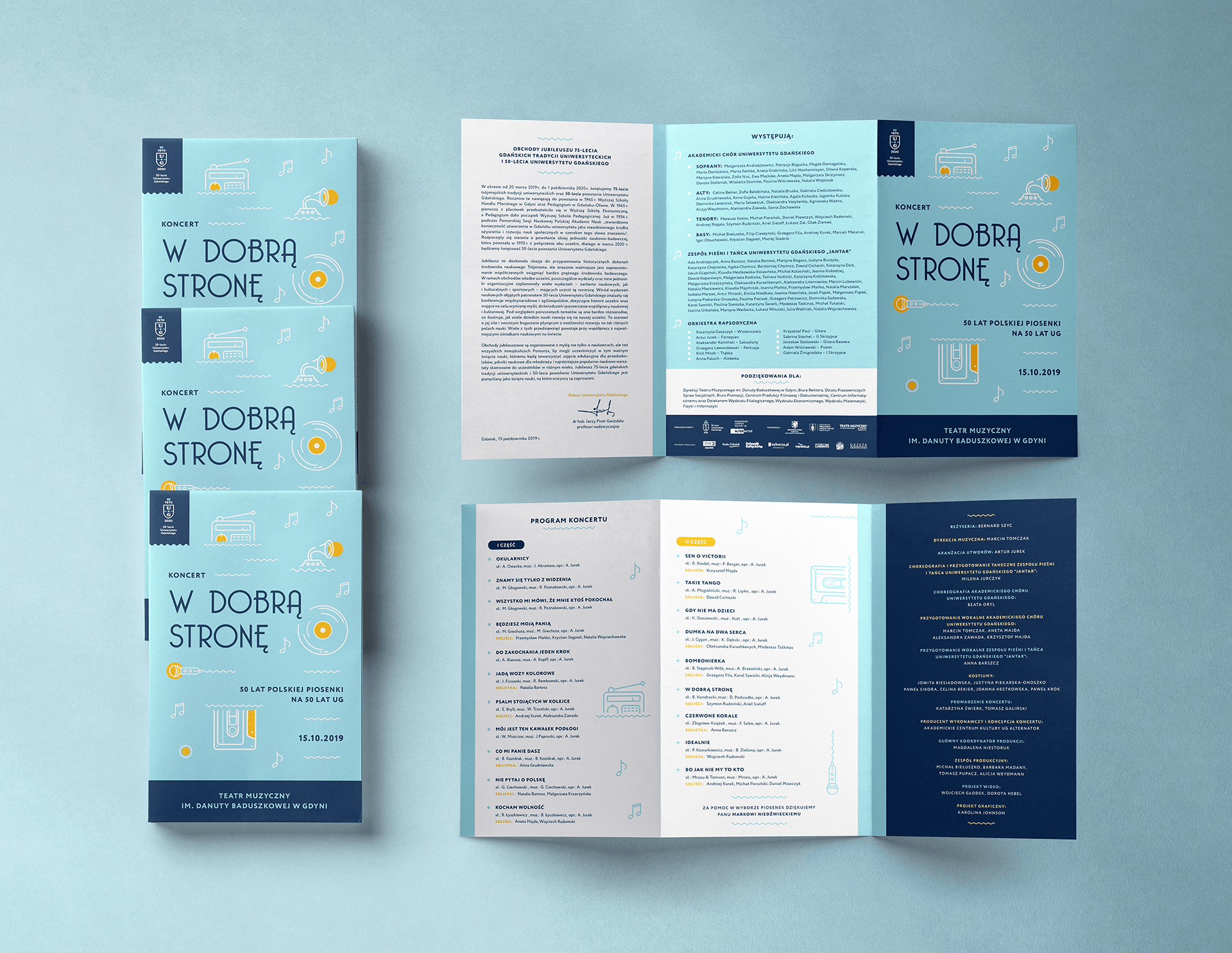 Concert programme booklet